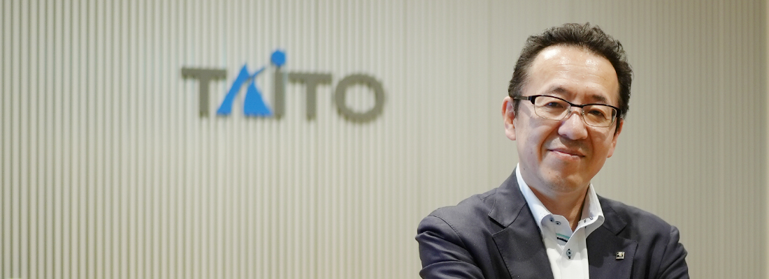 株式会社タイトー 代表取締役社長  岩木克彦