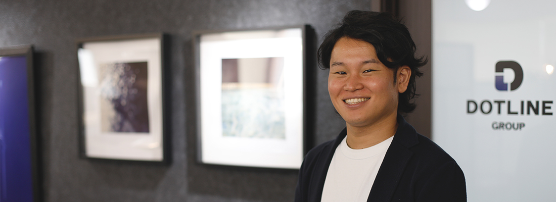 株式会社ドットライン 代表取締役兼グループCEO 垣本祐作
