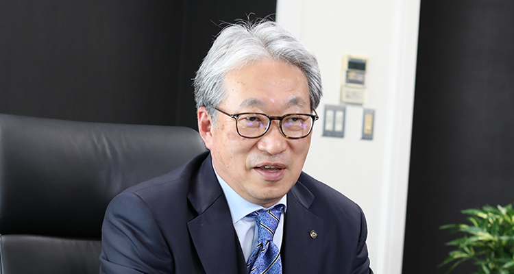 株式会社水甚 代表取締役社長 中村好成